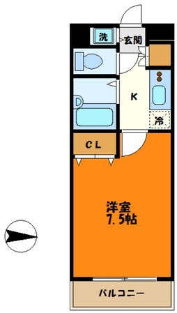 エヴァンス元住吉の物件間取画像